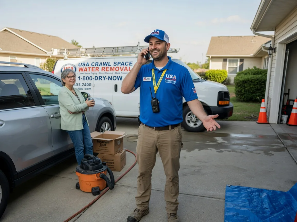 Crawl Space Water Removal Ladonia, TX FAQs